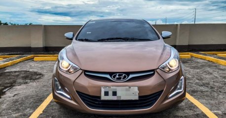 Bronze Hyundai Elantra 2015 for sale in Imus