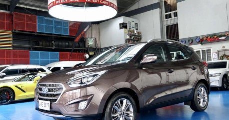 Purple Hyundai Tucson 2015 for sale in Quezon City