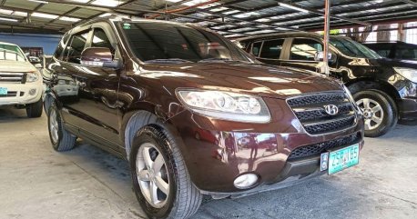 Purple Hyundai Santa Fe 2009 for sale in Automatic