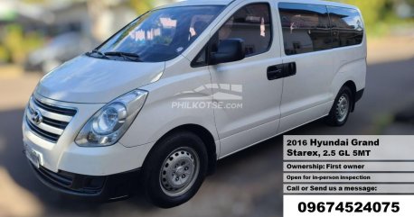 2016 Hyundai Grand Starex 2.5 GL MT in Olongapo, Zambales