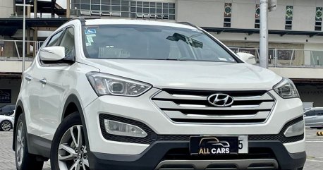 White Hyundai Santa Fe 2013 for sale in Automatic