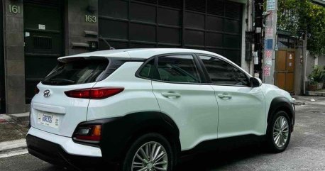 White Hyundai KONA 2019 for sale in Quezon City