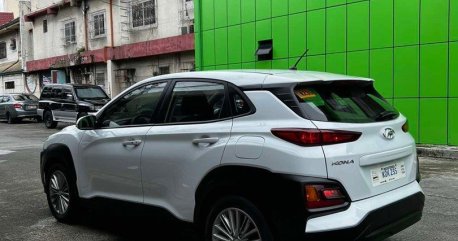 Selling White Hyundai KONA 2019 in Quezon City