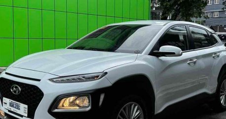 White Hyundai KONA 2019 for sale in Quezon City