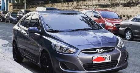 White Hyundai Accent 2016 for sale in Quezon City
