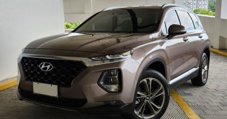 Selling Bronze Hyundai Santa Fe 2019 in San Juan