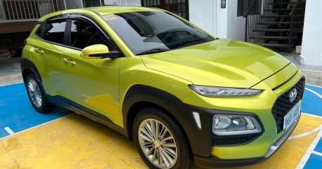 Selling Yellow Hyundai KONA 2019 in Quezon City